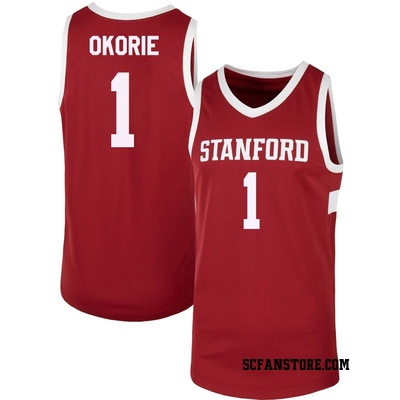 Men's Ebuka Okorie Stanford Cardinal Replica Basketball Jersey
