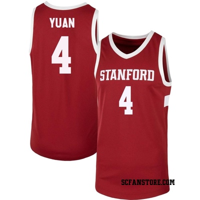 Men's Roy Yuan Stanford Cardinal Replica Basketball Jersey
