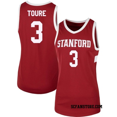 Women's Tallis Toure Stanford Cardinal Replica Basketball Jersey