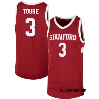 Youth Tallis Toure Stanford Cardinal Replica Basketball Jersey
